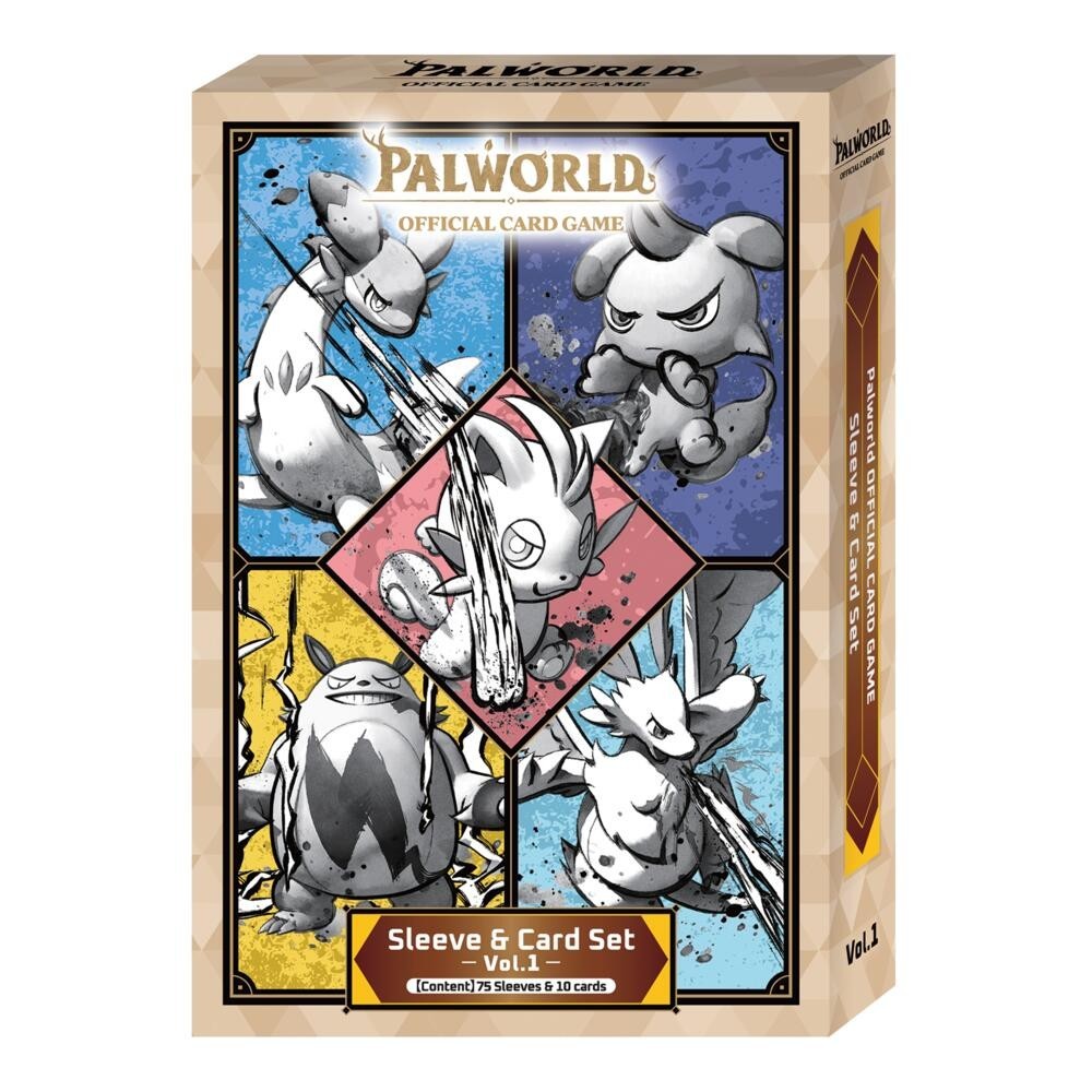 Palworld Sleeve and Card Set vol 1 (Limit 6 Per client)