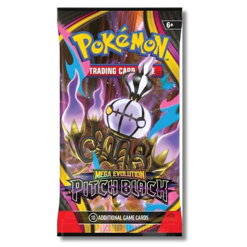 Pokmon TCG Mega Evolution 5 Pitch Black Booster Pack (Limit 5 per client)