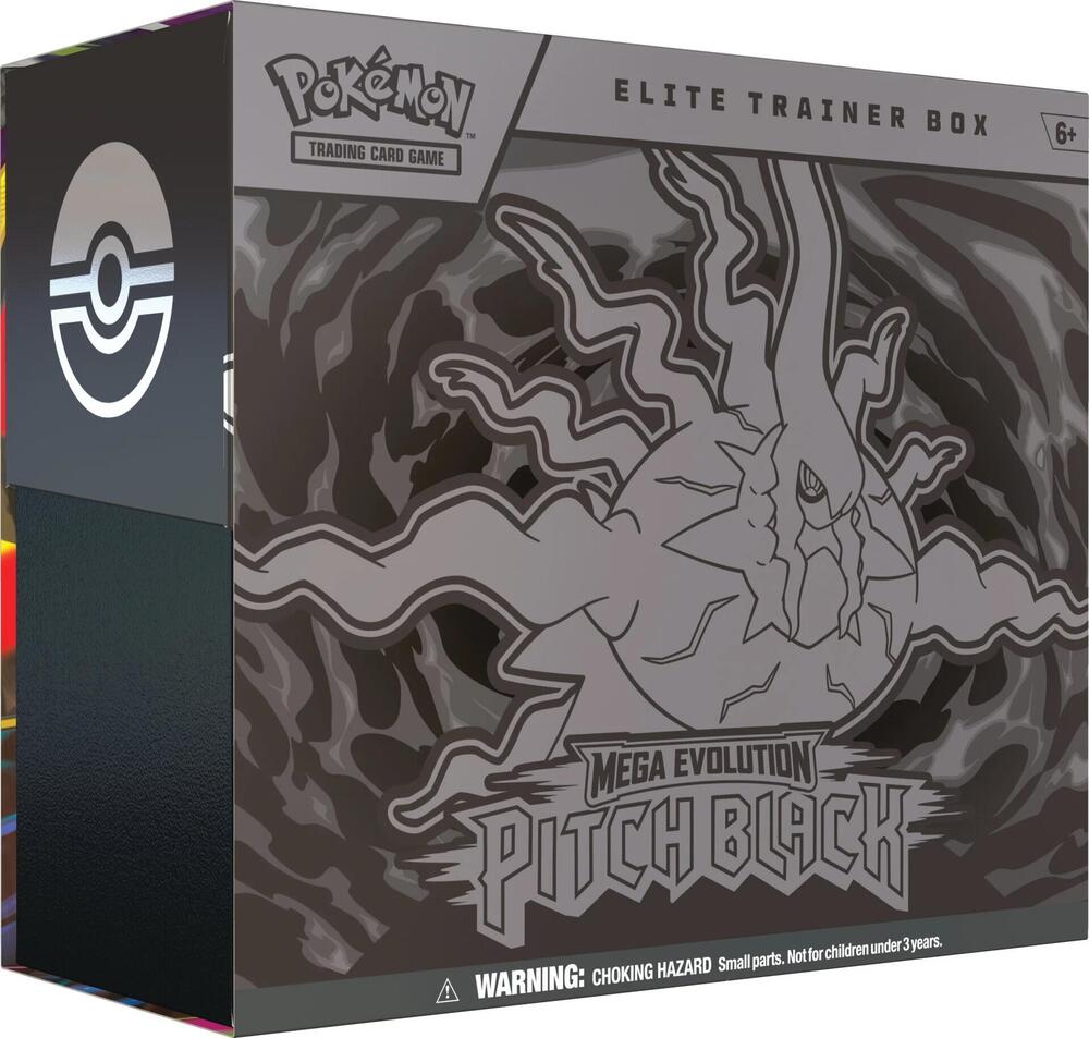Pokemon Mega Evolution 5 Pitch Black Elite Trainer Box (Limit 1)