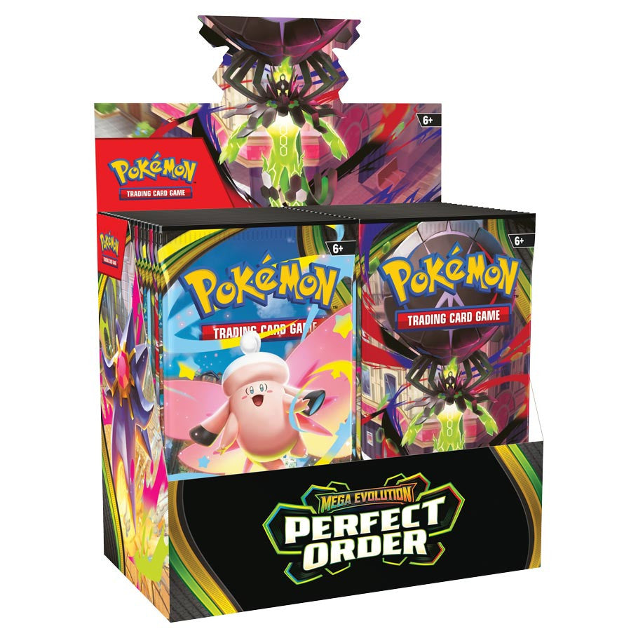 Pokemon TCG: Mega Evolution 3: Perfect Order: Enhanced Booster Display (Limit 1 per person/household)