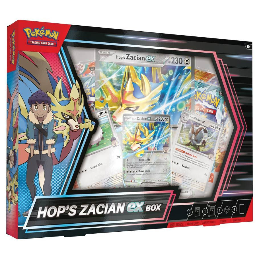 Hop's Zacian ex Box Collection