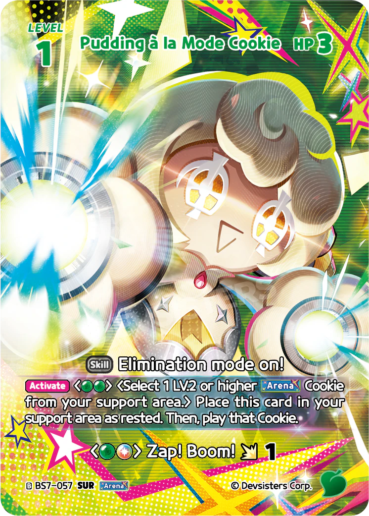 Pudding a la Mode Cookie BS7_057 Green Mix SUR