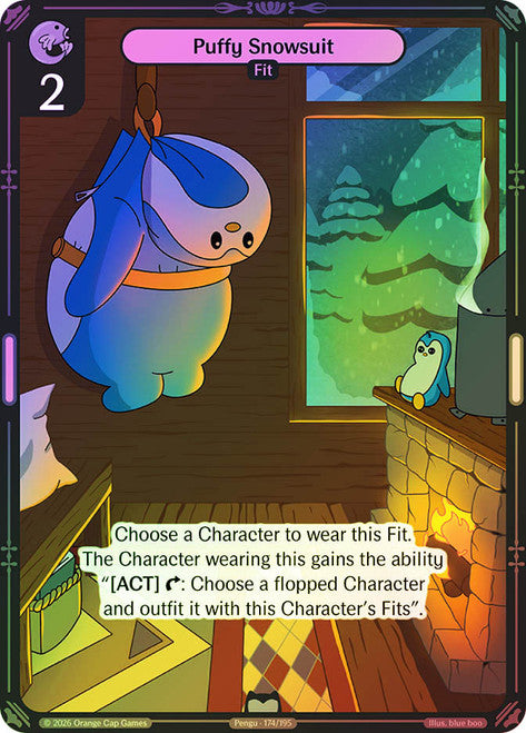 Puffy Snowsuit #175 Uncommon Foil