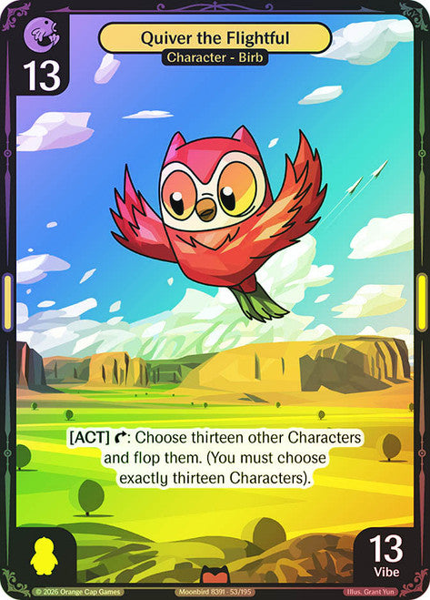 Vibes Tcg: Birb and Pengu: Quiver The Flightful #053 Foil