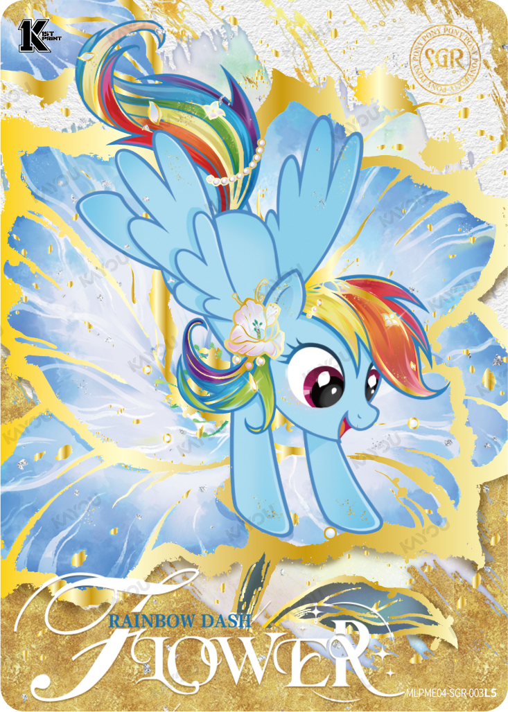 MLP FE. Moon Edition Series 4Rainbow Dash MLPME04-SGR-003L5