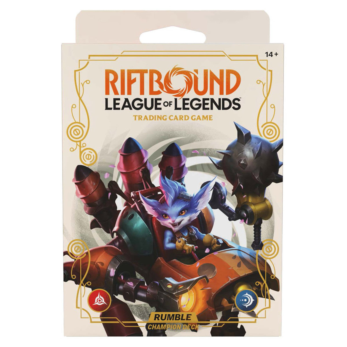 Riftbound League of Legends TCG Spiritforged Champion Deck Rumble