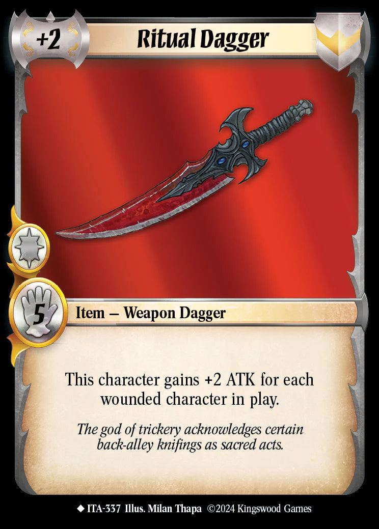 Ritual Dagger ITA-337