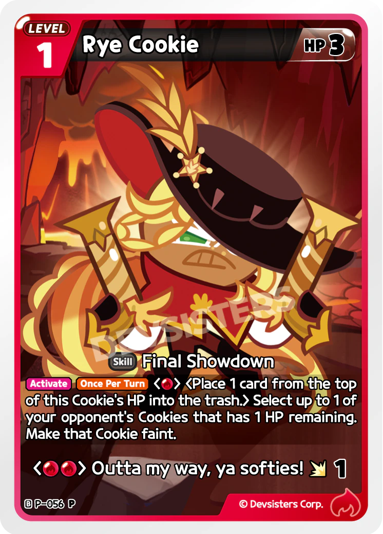 Rye Cookie P_056 Red Promo