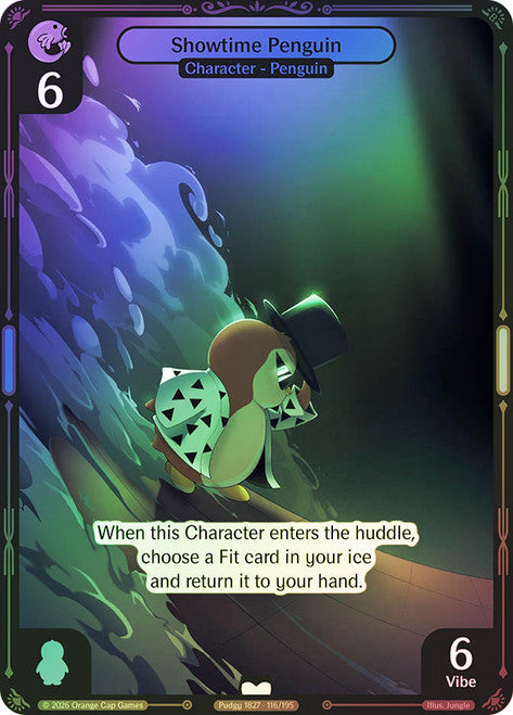 Showtime Penguin #116 Common Foil