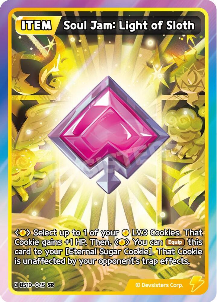 Soul Jam: Light of Sloth BS10-045 - The Dark Enchantress War (BS10-BS11) Yellow