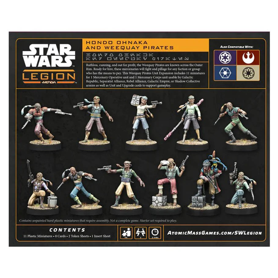 Star Wars Legion Hondo Ohnaka & Weequay Pirates