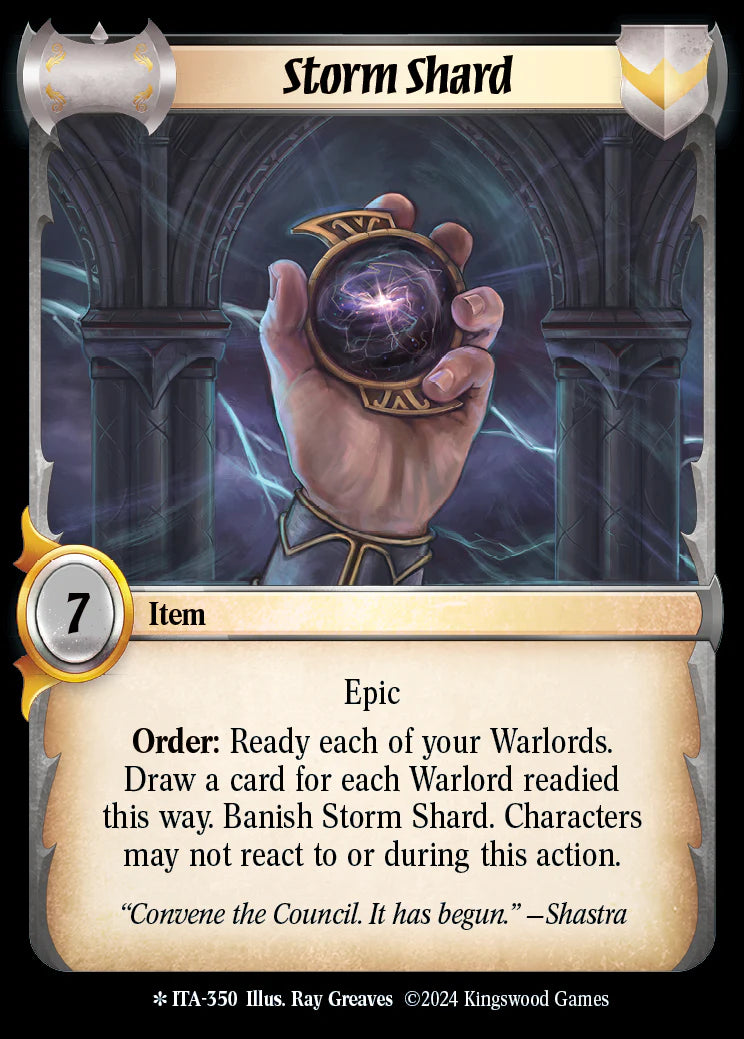 Storm Shard ITA-350 Legendary
