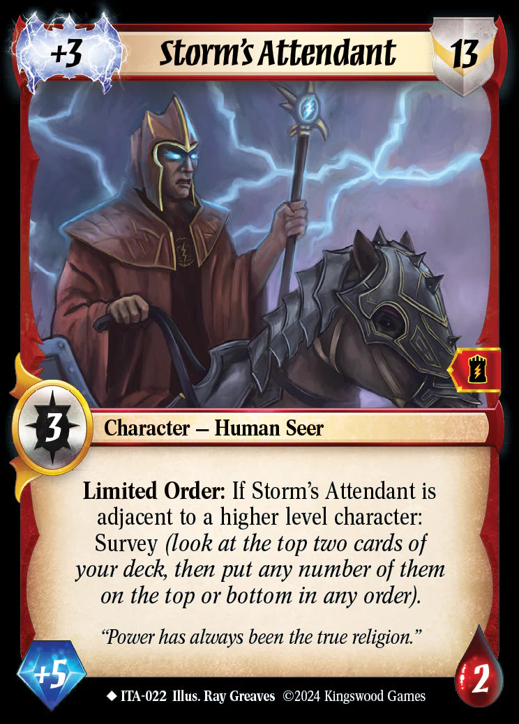 Storm's Attendant ITA-022 Foil