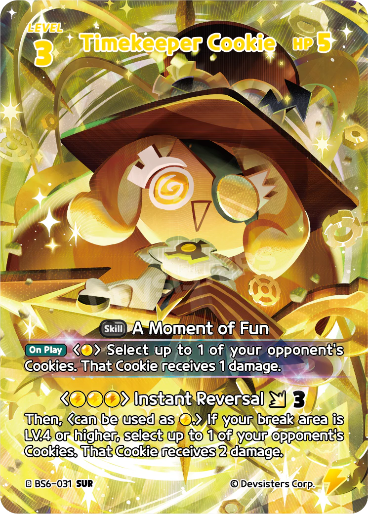 TimeKeeper Cookie BS6_031 Yellow SUR