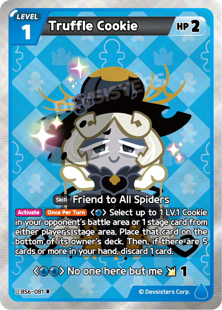 Truffle Cookie BS6_081 Blue Rare