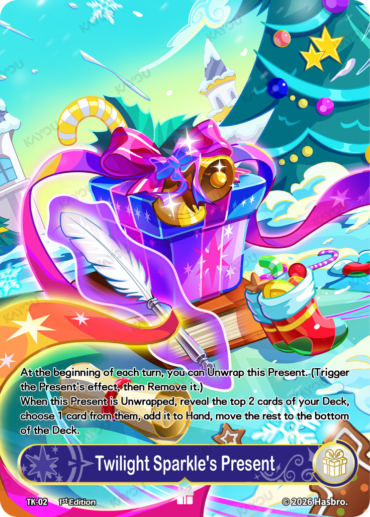 Hearth's Warming Eve Twilight Sparkle's Present TK-02 Token