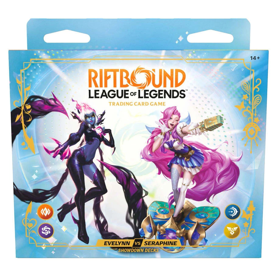 Riftbound: League of Legends TCG: Radiance: Showdown Deck: Evelynn vs Seraphine