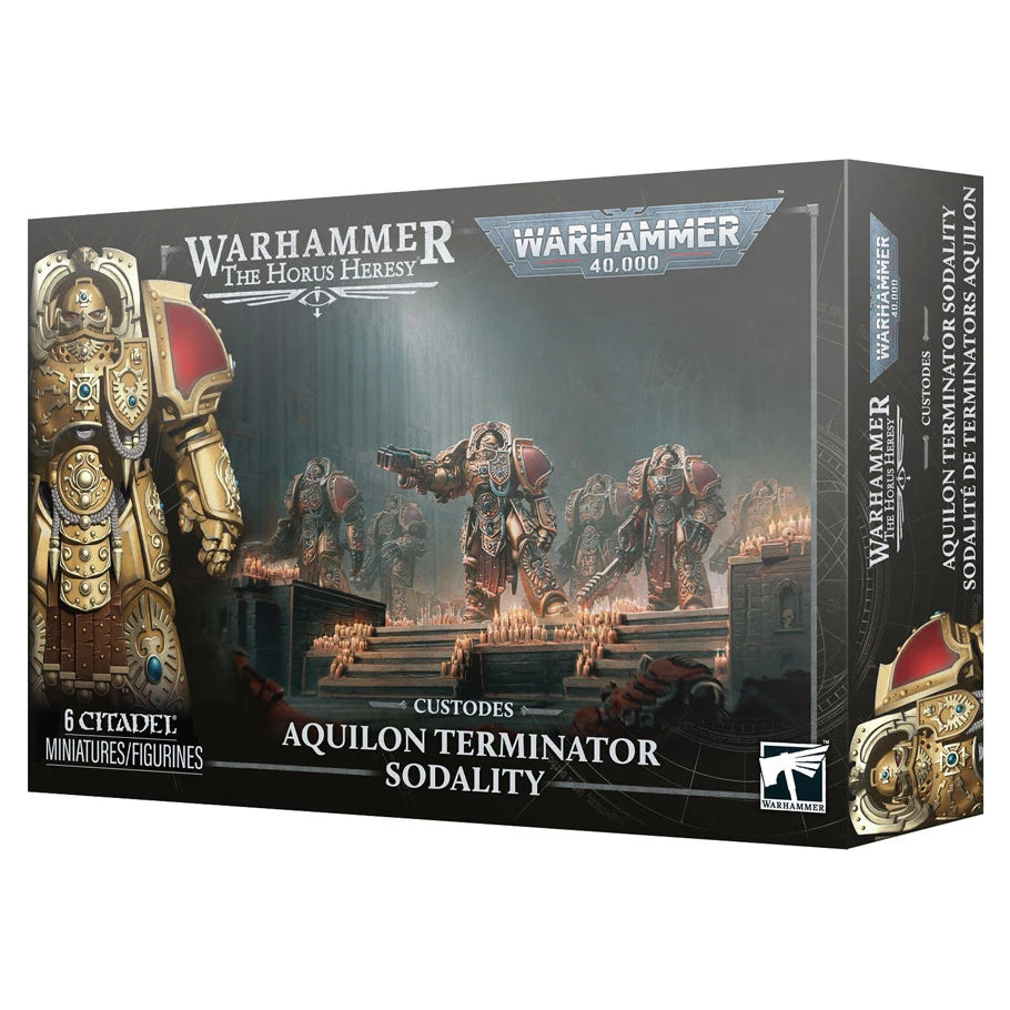 Warhammer 40,000 Adeptus Custodes Aquilon Terminator Sodality