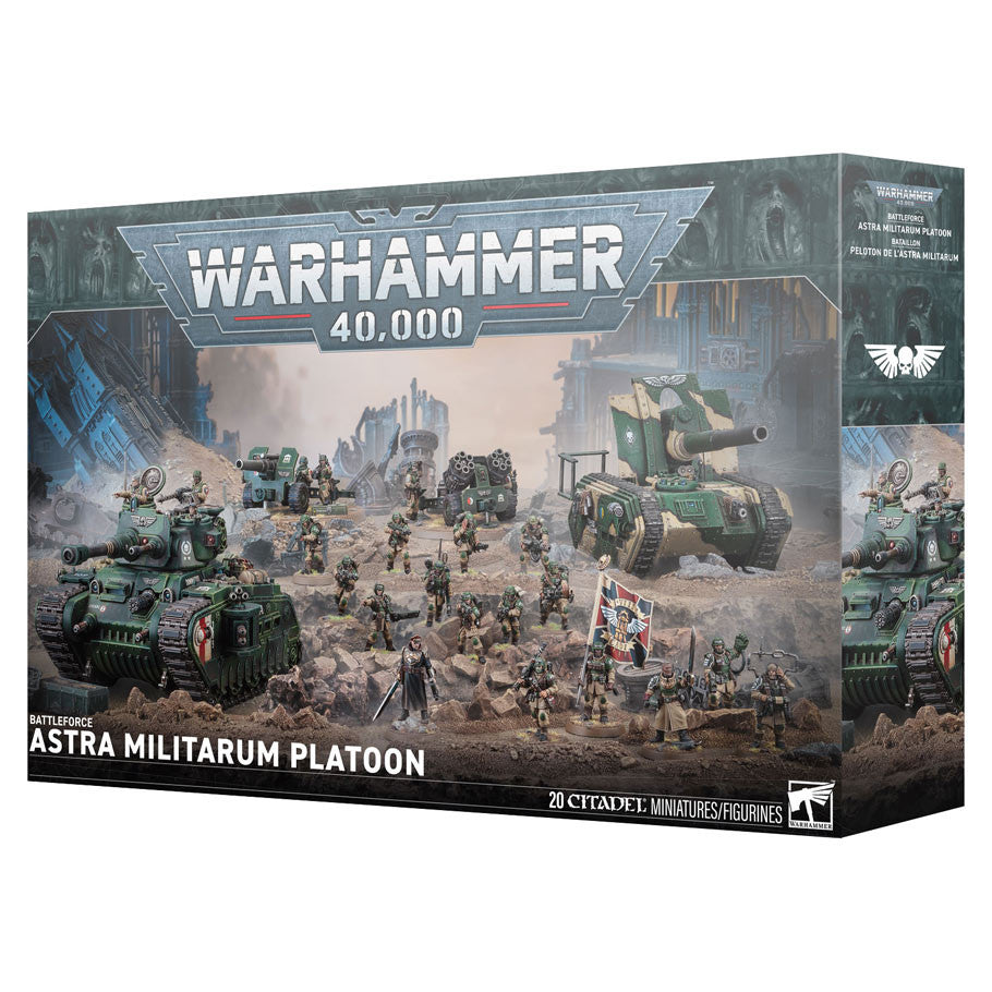 Warhammer 40,000 BattleForce Astra Militarum Platoon