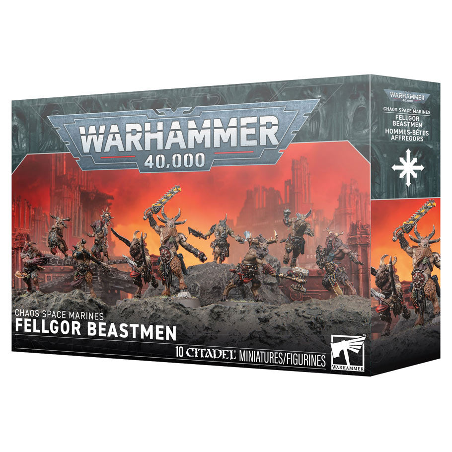 Warhammer 40,000 Chaos Space Marines Fellgor Beastmen