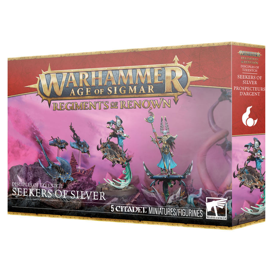 83-108 Warhammer: Age of Sigmar: Regiments of Renown Disciples of Tzeentch: Seekers of Silver
