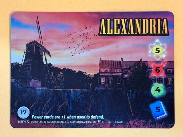 ALEXANDRIA 446F/472 Overpower Skybound Invincible/Walking Dead RARE FOIL