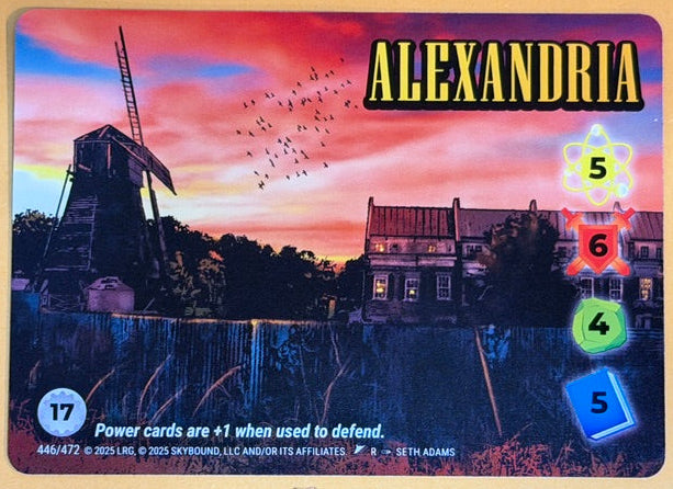 ALEXANDRIA 446/472 Overpower Skybound Invincible/Walking Dead RARE