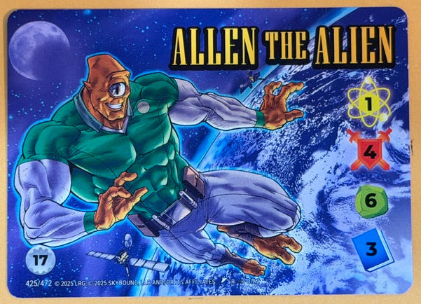 ALLEN THE ALIEN 425/472 Overpower Skybound Invincible/Walking Dead RARE