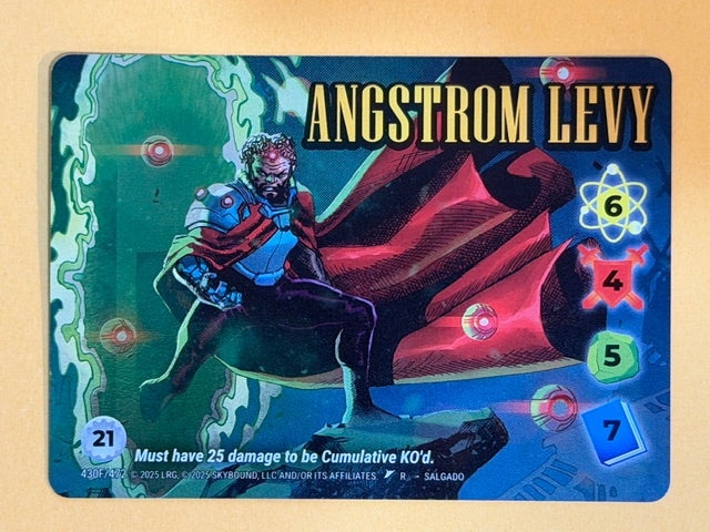 ANGSTROM LEVY 430F/472 Overpower Skybound Invincible/Walking Dead RARE FOIL