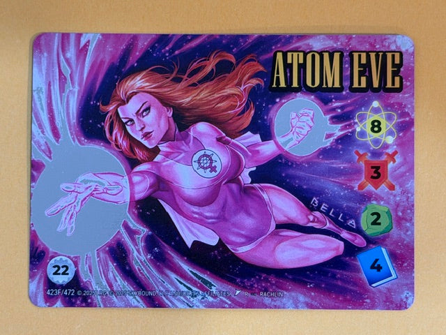 ATOM EVE 423F/472 Overpower Skybound Invincible/Walking Dead RARE FOIL