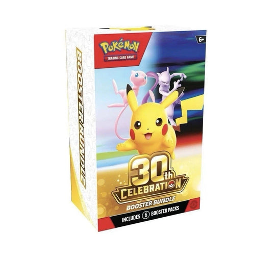 Pokemon 30th Anniversary Booster Bundle Box (Limit 2 per client)