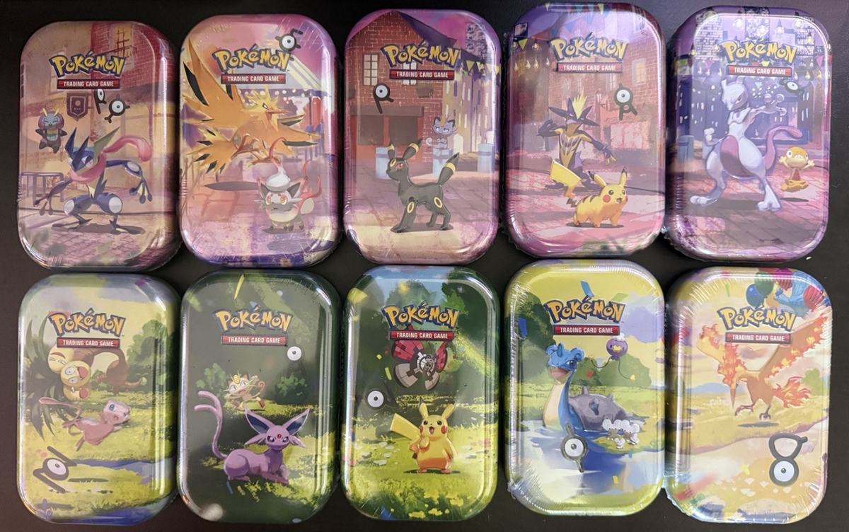 Pokemon 30th Anniversary Mini Tins