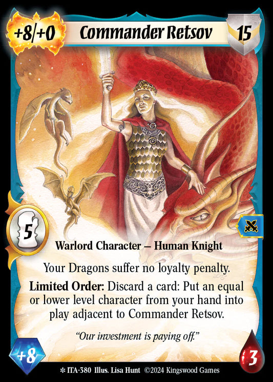 Commander Retsov ITA-380 Legendary E.Art Accordlands