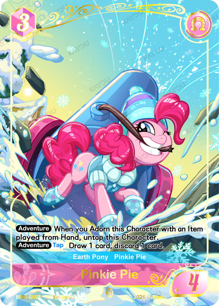 Hearth's Warming Eve Pinkie Pie  BP04-GR03