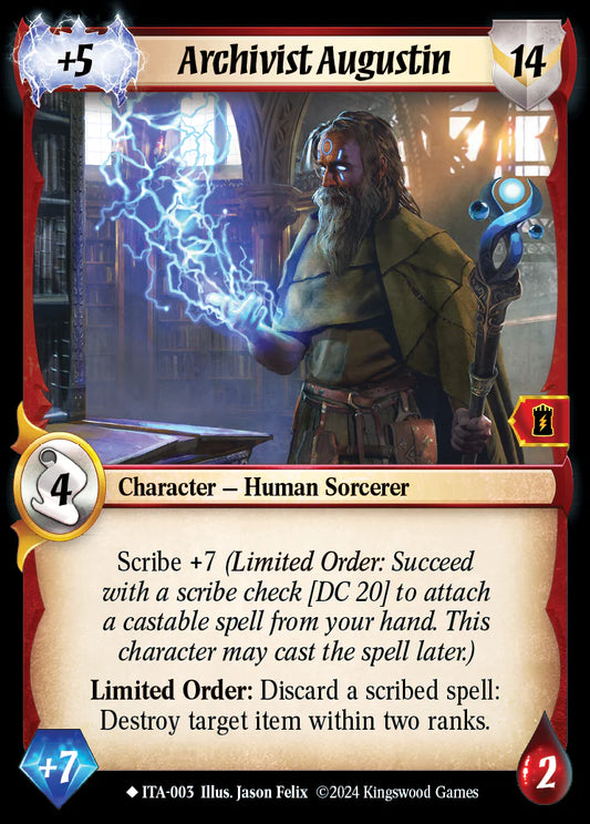 Archivist Augustin ITA-003