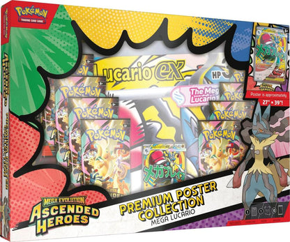 Pokemon: Ascended Heroes: Premium Poster Collection (Limit 1 Per Client)