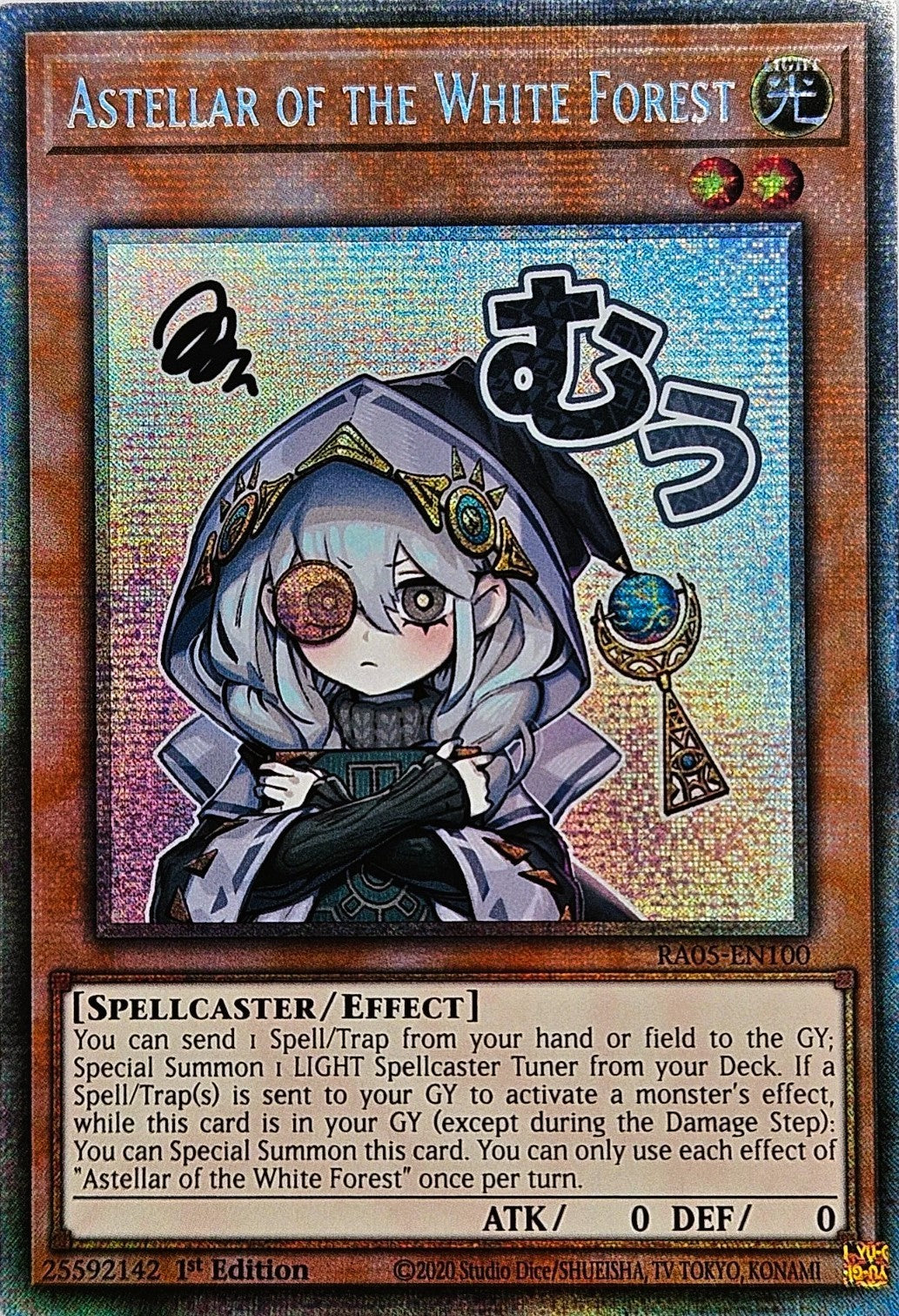 Astellar of the White Forest (Starlight Rare) - Rarity Collection 5 (RA05-EN100)