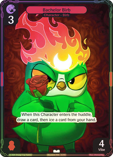 Bachelor Birb #011 Common Foil