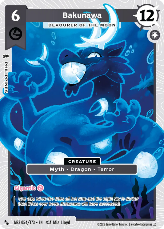 Bakunawa MZ3_054 Super Rare