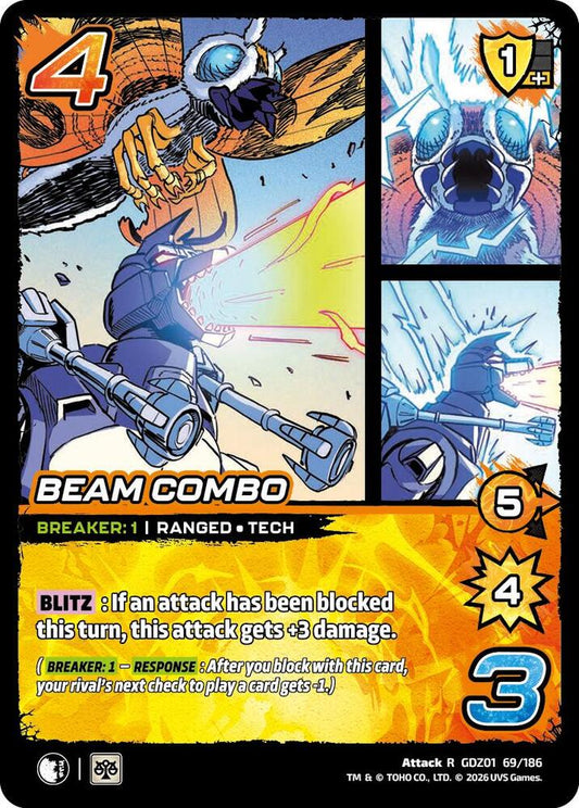 Reign of Kaiju: Beam Combo 69-186 Rare