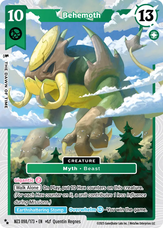 Behemoth MZ3_098 Super Rare