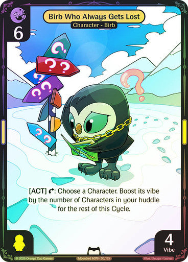 Birb Who Always Gets Lost #050 Common Foil