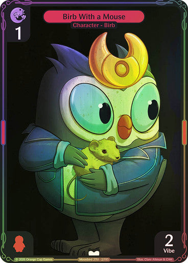 Birb With A Mouse #002 Common Foil
