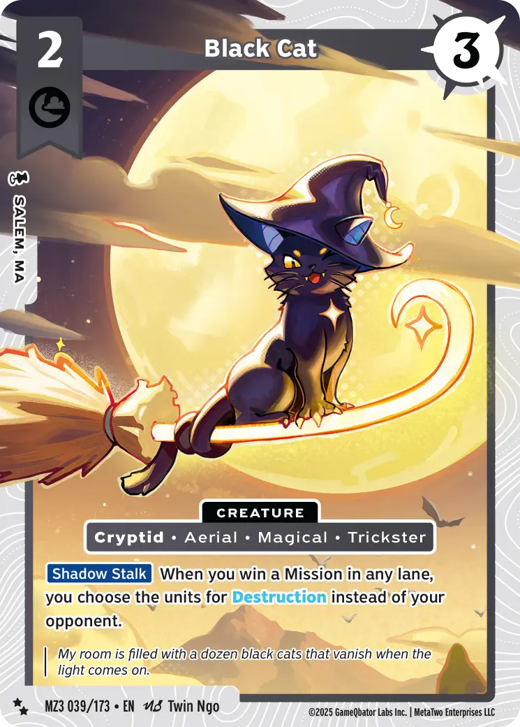 Black Cat MZ3_039 Super Rare