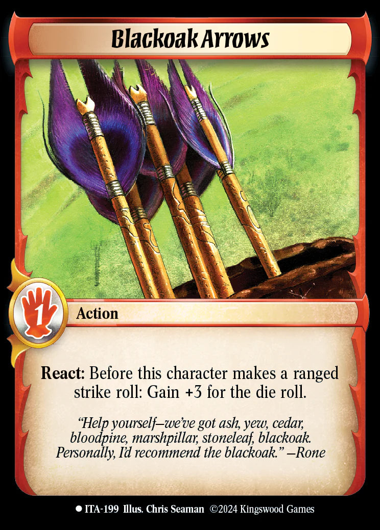 Blackoak Arrows ITA-199 Foil