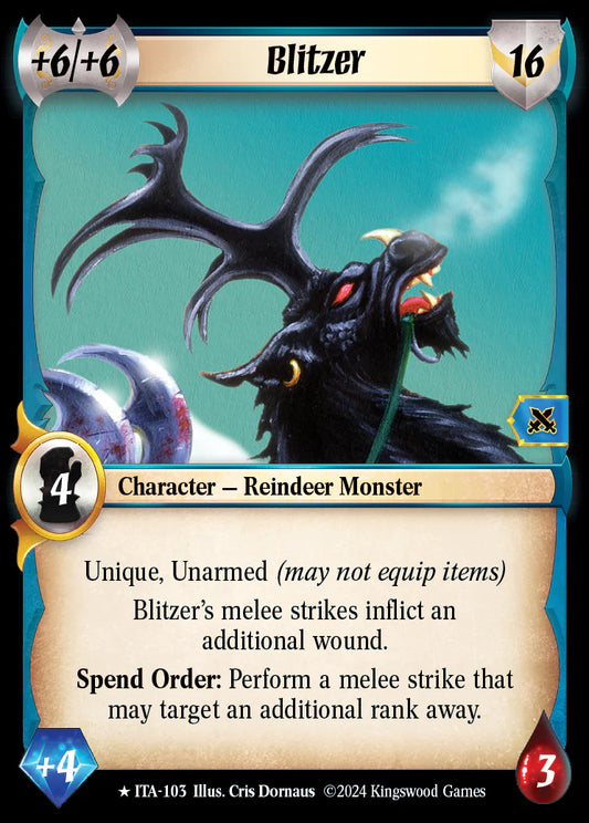 Blitzer ITA-103 Rare