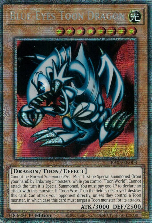 Blue-Eyes Toon Dragon -Starlight Rare Rarity Collection 5 (RA05-EN003)