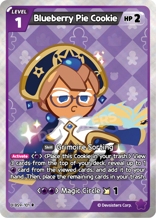 Blueberry Pie Cookie BS9-101 RARE