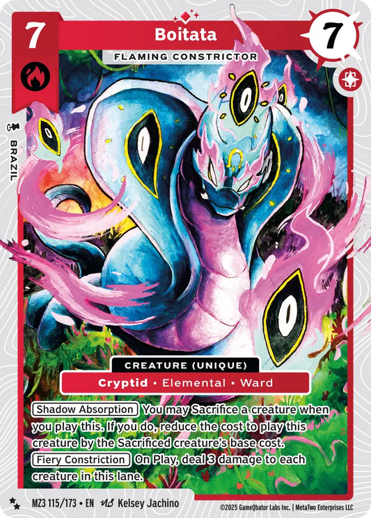 Boitata MZ3_115 Super Rare