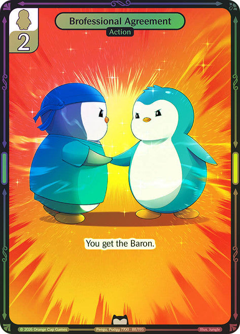 Brofessional Agreement #088 Uncommon Foil